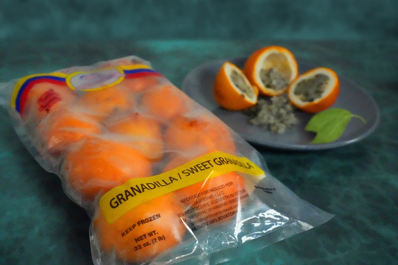 Granadilla dulce y jugosa